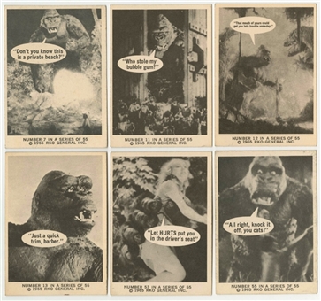 1965 Donruss "King Kong" Complete Set (55)